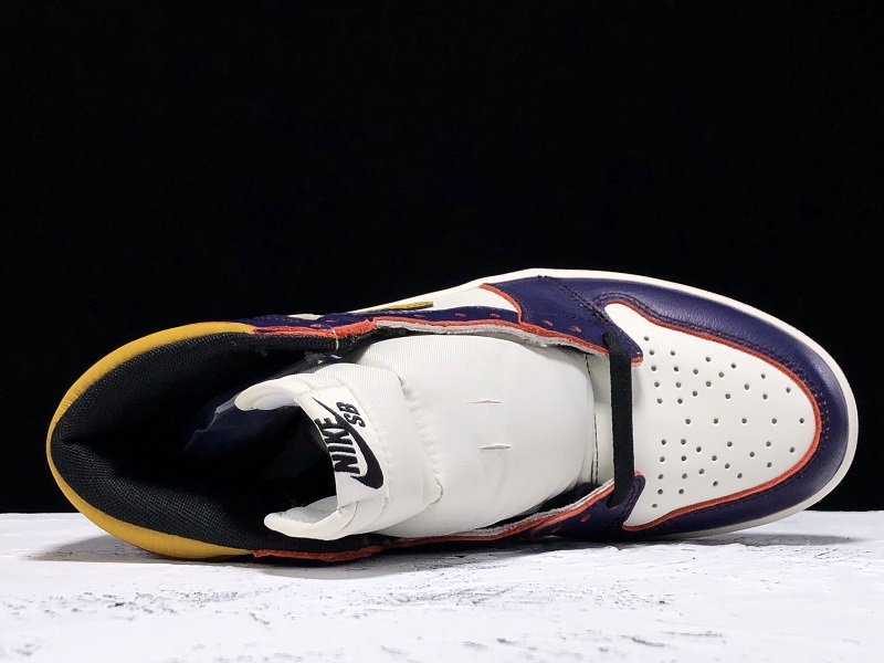 AJ1x Nike Court Purple LA To Chicago